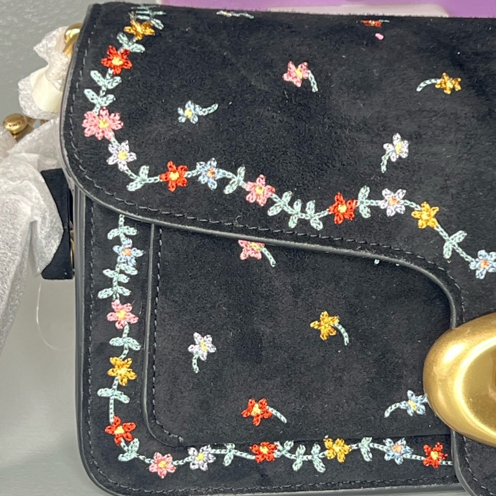 Coach Tabby 26 Shoulder Bag With Embroidered Ims International Exclusive - Picture 17 of 17